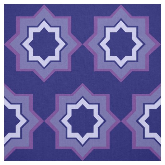 Blausternmuster Stoff (Muster)