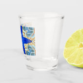 Blausternmuster Thunder_Cove Schnapsglas (Rechts)