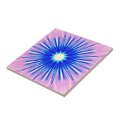 Blausternplatte Fliese (Seite)