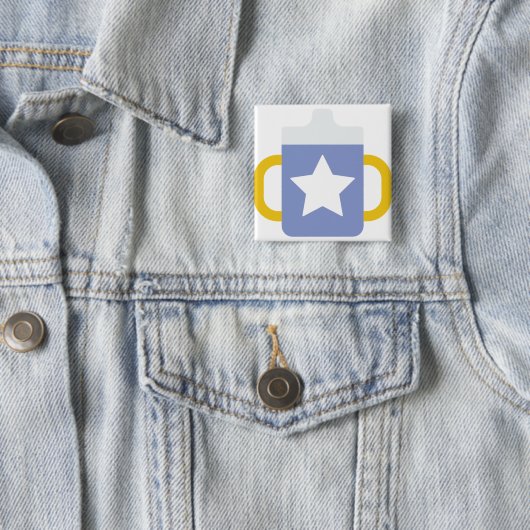 Blausternsickerung Button (Beispiel)