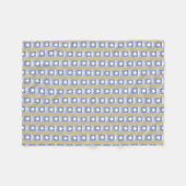 Blausternsickerung Fleecedecke (Vorderseite (Horizontal))