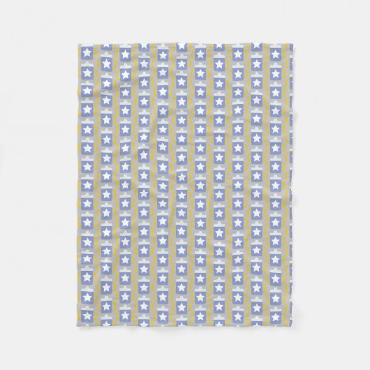 Blausternsickerung Fleecedecke (Vorderseite)
