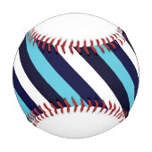 Blaustreifen Baseball (Vorderseite)