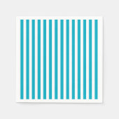 Blaustreifen Serviette (Vorderseite)