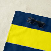 Blaustreifen Strandtuch (Beispiel)