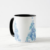 Blautanne Tasse (Vorderseite Links)