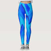 Blautöne der Leggings (Vorderseite)