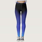Blautöne Leggings (Vorderseite)