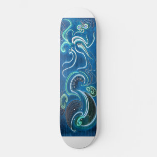 Blautöne Skateboard