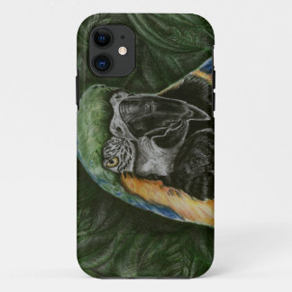 Blauund GoldMacaw Iphone Fall Case-Mate iPhone Hülle