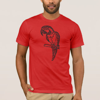 Blauund Goldmacaw-T - Shirt