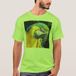 Blauund GoldMacaw T-Shirt
