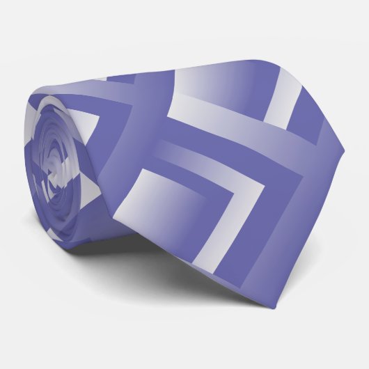 Blauviolett 2022 krawatte (Gerollt)