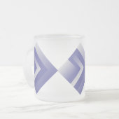 Blauviolett 2022 mattglastasse (Vorderseite Links)