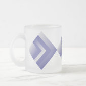 Blauviolett 2022 mattglastasse (Links)