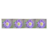 Blauviolett-Blume Kurzer Tischläufer (Horizontal)