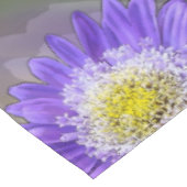 Blauviolett-Blume Tischdecke (Schrägansicht)