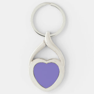 Blauviolett (Crayola) (einfarbige Farbe) Schlüsselanhänger
