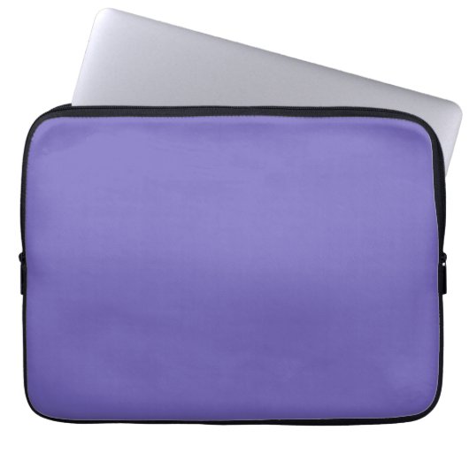 Blauviolett (Crayola) (Vollfarbe) Laptopschutzhülle (Vorderseite)