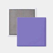 Blauviolett (Crayola) (Vollfarbe) Magnet (Vorderseite/Rückseite)