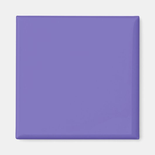 Blauviolett (Crayola) (Vollfarbe) Magnet (Vorne)