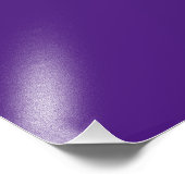 Blauviolett (Farbrad) (Vollfarbe) Fotodruck (Ecke)