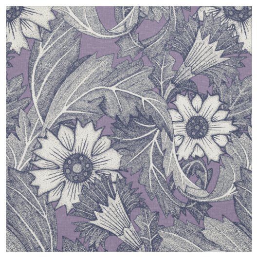 Blauviolett Stoff (Muster)