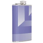 Blauviolette Farbtöne Flachmann (Rechts)