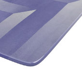 Blauviolette Farbtöne Schneidebrett (Ecke)