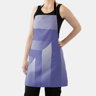 Blauviolette Farbtöne Schürze