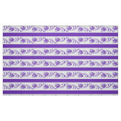 Blauviolette Streifenmuster Stoff (Fat Quarter (45,7 x 55,9 cm))