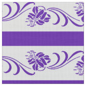 Blauviolette Streifenmuster Stoff (Nahaufnahme)