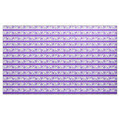 Blauviolette Streifenmuster Stoff (Yard (91,4 cm))