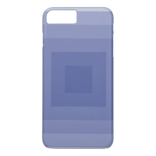 Blauviolettes geometrisches Quadrat Case-Mate iPhone Hülle