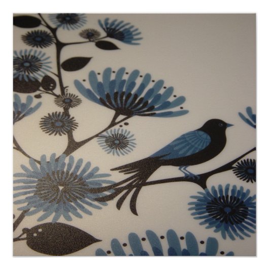 BLAUVOGEL POSTER (Vorderseite)