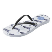 Blauwal Badesandalen (Schrägansicht)