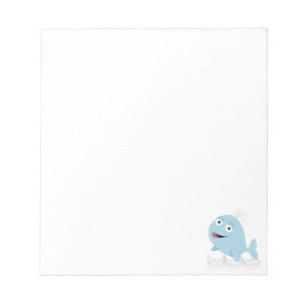 Blauwal Custom Notizblock