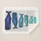 Blauwal-Familie Sherpadecke (Vorderseite (Horizontal))