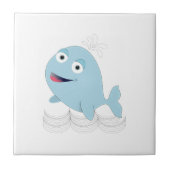 Blauwal Fliese (Vorderseite)