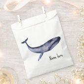 Blauwal Geschenktütchen (Ausgeschnitten)