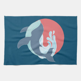 Blauwal Geschirrtuch