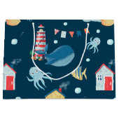 Blauwal Große Geschenktüte (Vorderseite)