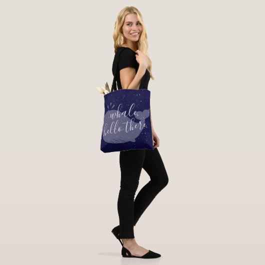 Blauwal, Hallo Tote Tasche (Am Model)
