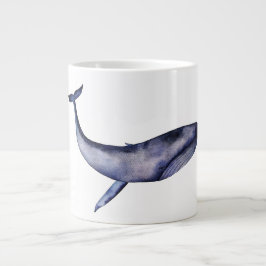 Blauwal Jumbo-Tasse