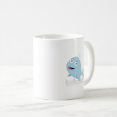 Blauwal Kaffeetasse (VorderseiteRechts)