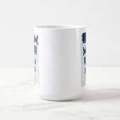 Blauwal Kaffeetasse (Mittel)