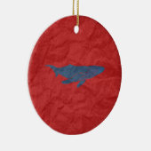 Blauwal Keramikornament (Rechts)