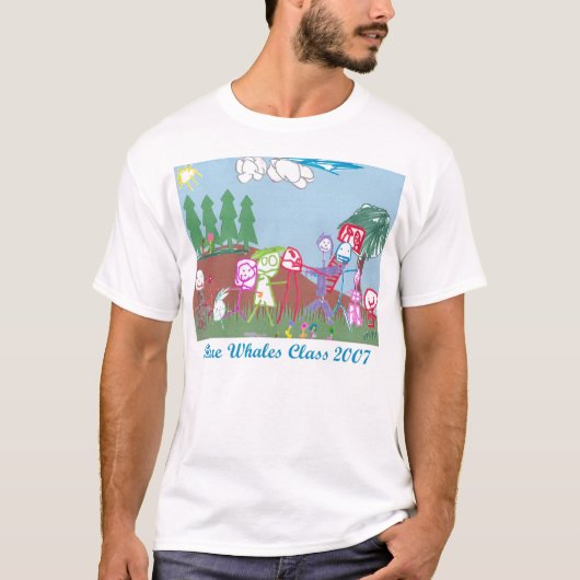 Blauwal-Klasse von 2007 T-Shirt (Vorderseite)