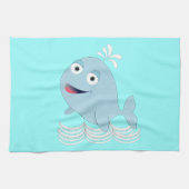 Blauwal Küchentuch (Horizontal)