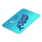 Blauwal Magnet (Linke Seite)